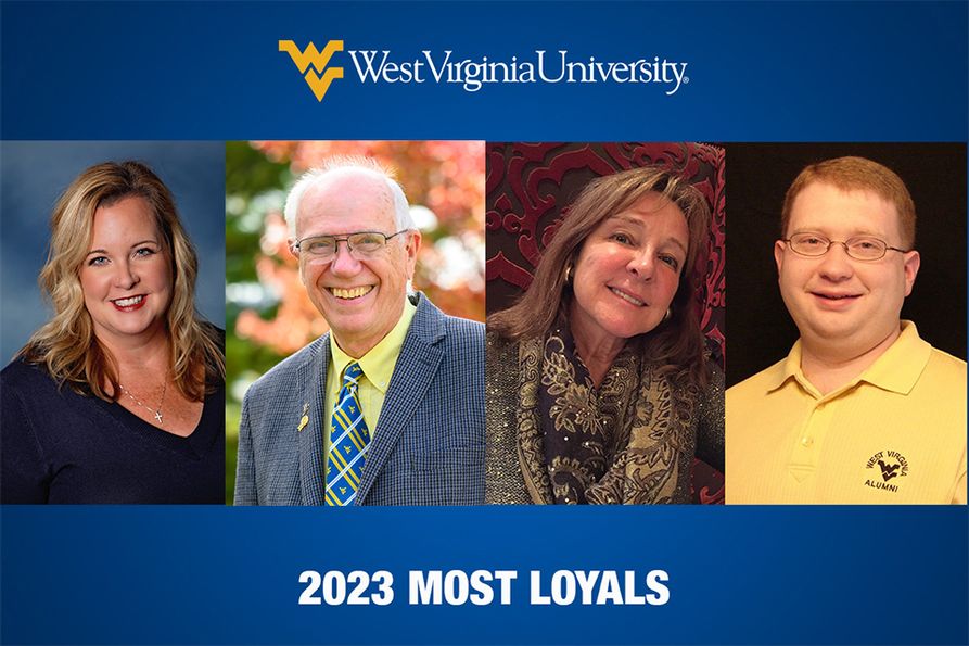 2023 Most Loyal honorees (L-R): Laurie Pollock, Dr. Bob “Coach” Wanker, Dr. Paula Jo Meyer-Stout, Chad Proudfoot
