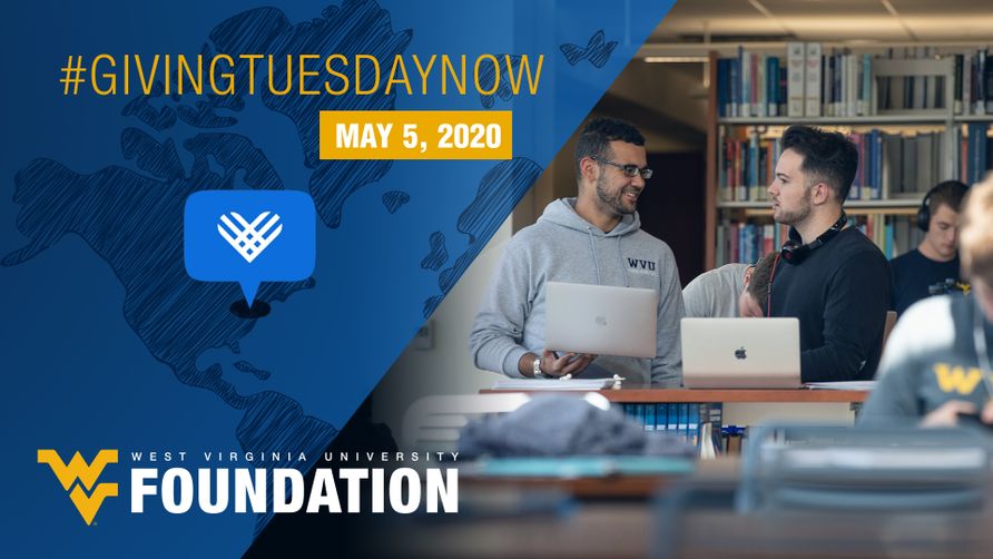 WVU supporters are being asked to step up for students Tuesday, May 5, during #GivingTuesdayNow, a global day of giving and unity to help meet the need caused by COVID-19.