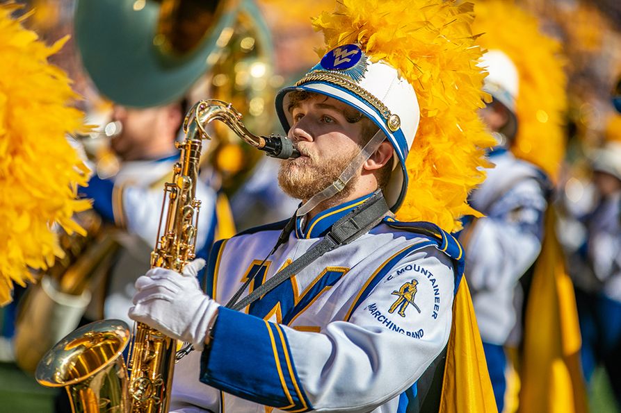 An institution at West Virginia University for more than 100 years, the Mountaineer Marching Band will one day have a home of its own. WVU and dedicated alumni are working together to pursue a practice facility for the 330-member West Virginia University 
