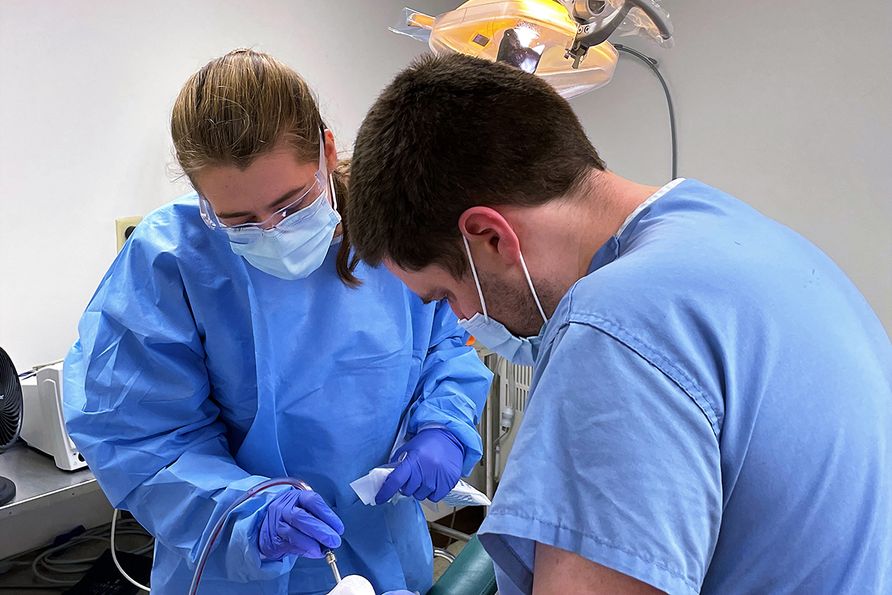Gifts to the WVU School of Dentistry from alumnus Dr. David Sheinkopf will enhance oral surgery education for future dentists by helping to attract and retain skilled faculty members.