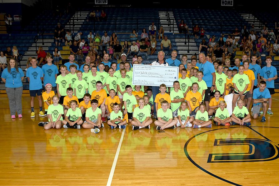 Summerville's Ally Oop Camp raised $6,200 to support WVU Medicine Children's Hospital.
