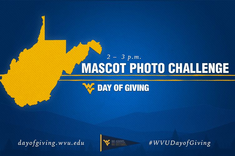 2 – 3 pm Mountaineer Mascot Photo Challenge 2024 Day of Giving