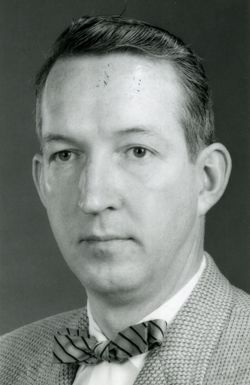 Dr. David Z. Morgan poses for a portrait circa 1962, when he was a resident in internal medicine at WVU. (Photo courtesy of West Virginia and Regional History Center/WVU Libraries)
