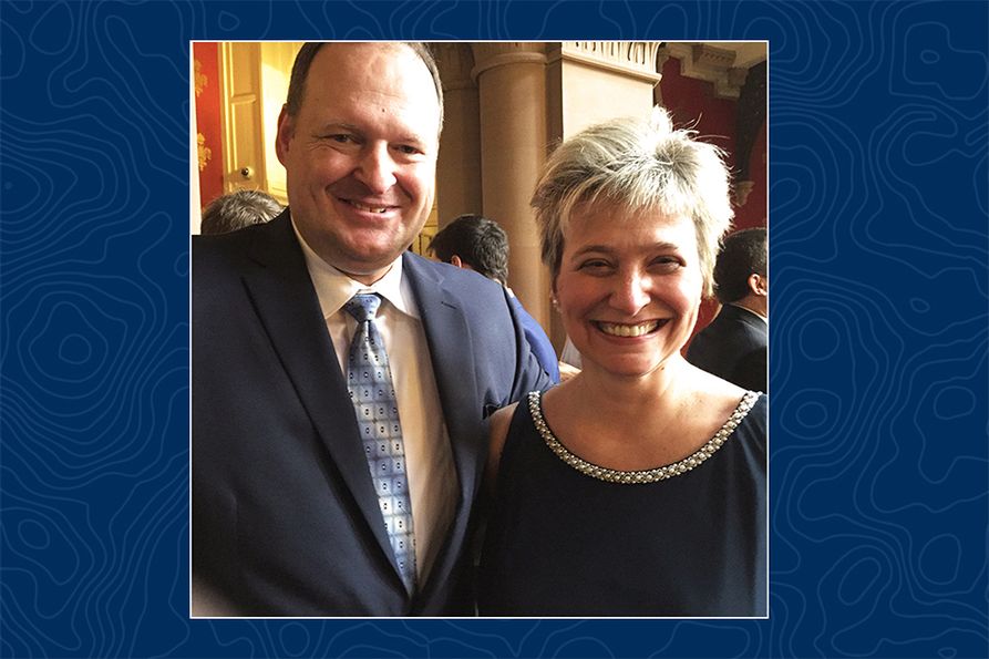 A $100,000 scholarship gift from WVU alumna Janice Carpenter and her husband, Paul, benefits students in the School of Pharmacy. 