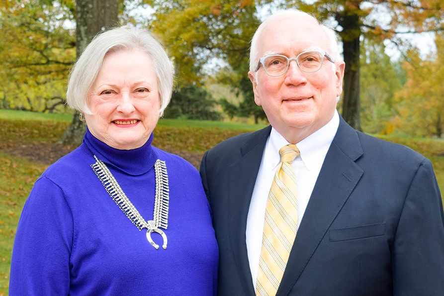 Grethe Myles and Tom Witt, former chief economist at WVU, have established the Tom S. Witt Scholars program.