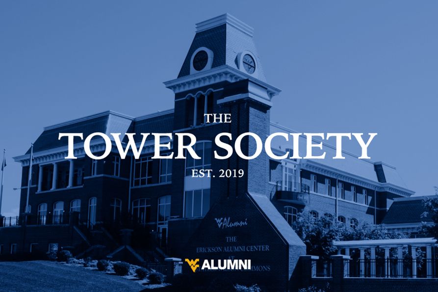 Betty Barrett has made a contribution to the WVU Alumni Tower Society in memory of Steve Douglas, the former WVU Alumni Association president and CEO.