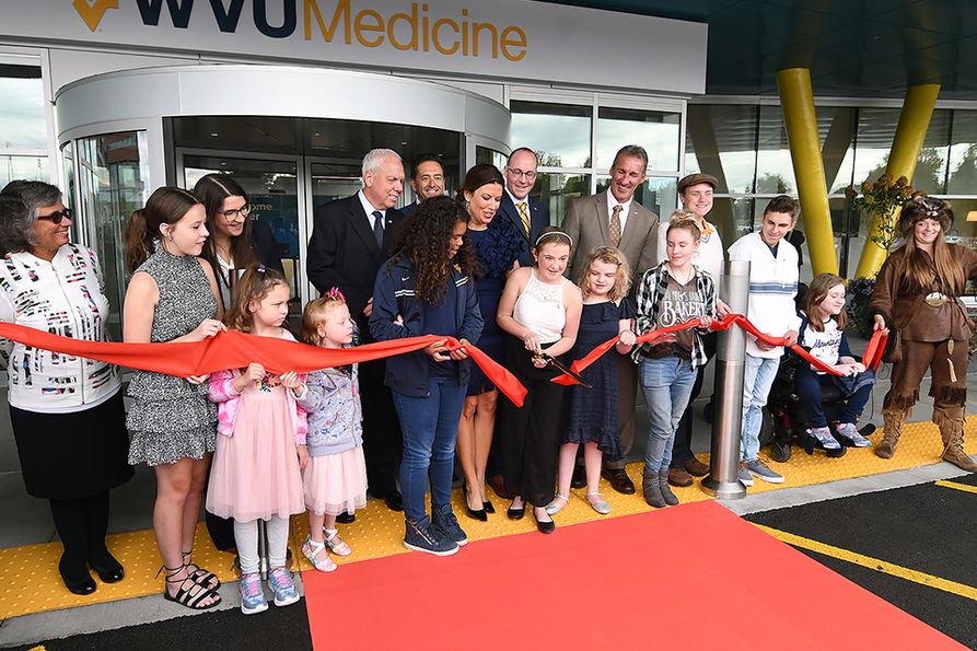WVU Medicine Children's Hospital ribbon cutting