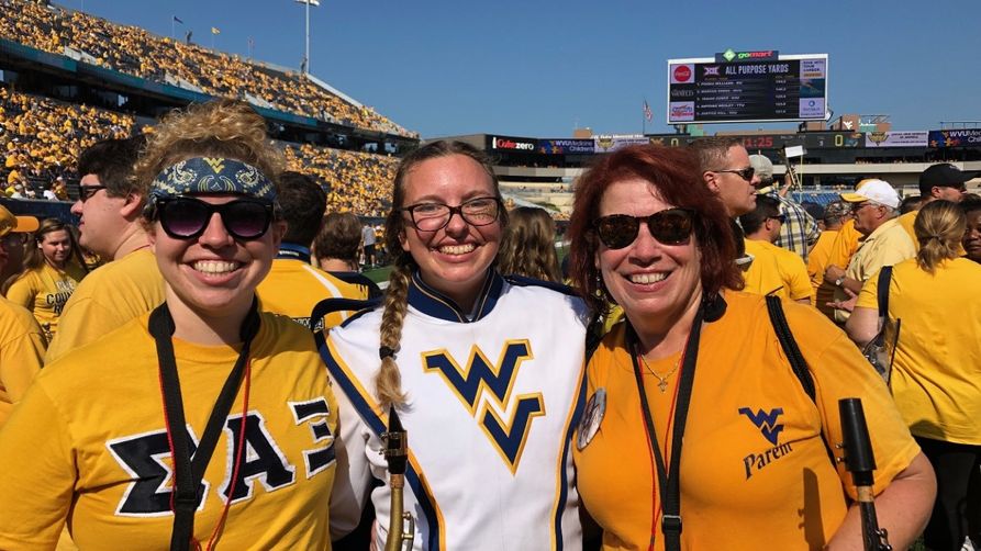 Wanda Hembree was a freshman in high school when she saw the West Virginia University Mountaineer Marching Band. Now, more than 40 years later, she’s giving back to the band that has given her so many fond memories.