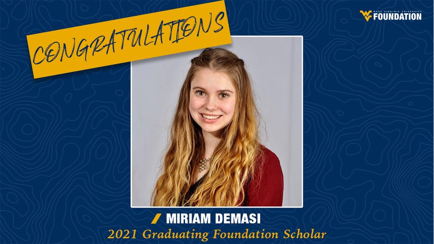 Graduating Foundation Scholar Miriam Demasi
