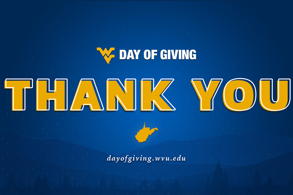 WVU Day of Giving 2024: Thank You