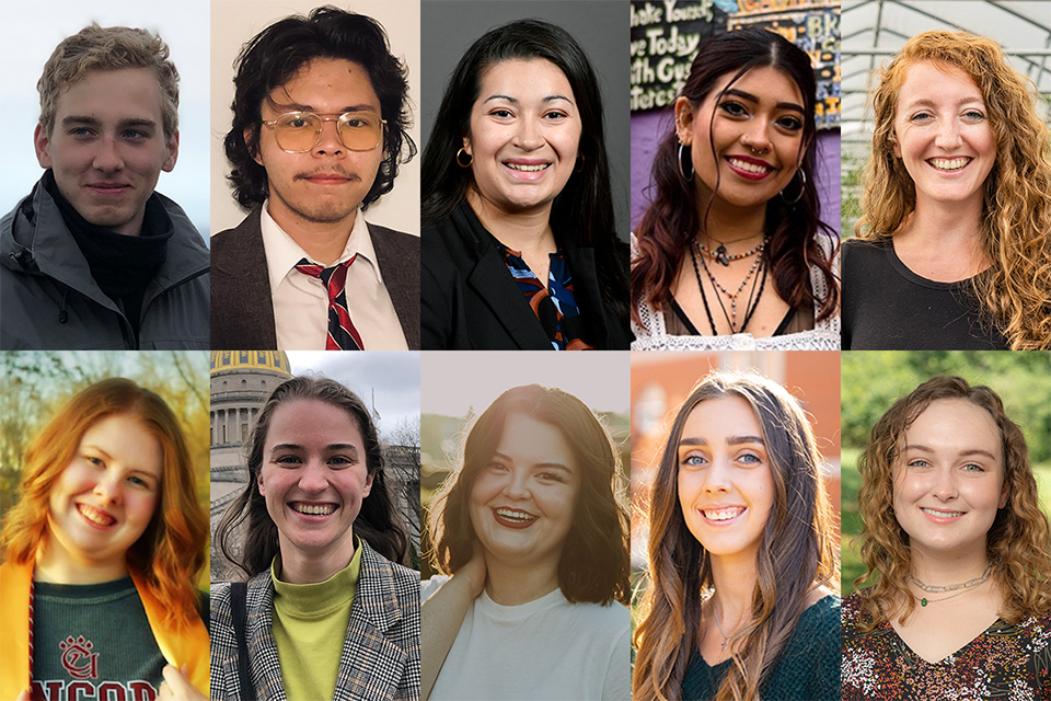 The 2023 class of Hazel Ruby McQuain Graduate Scholars includes 10 students dedicated to bettering West Virginia.